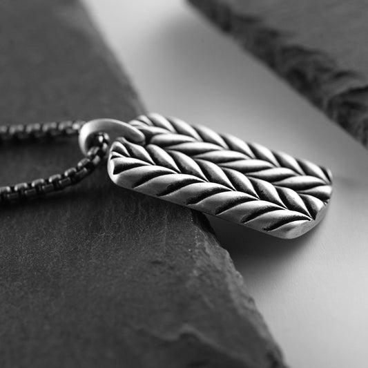 Halskette 'Grano' | Dog Tag - Superior Bracelets
