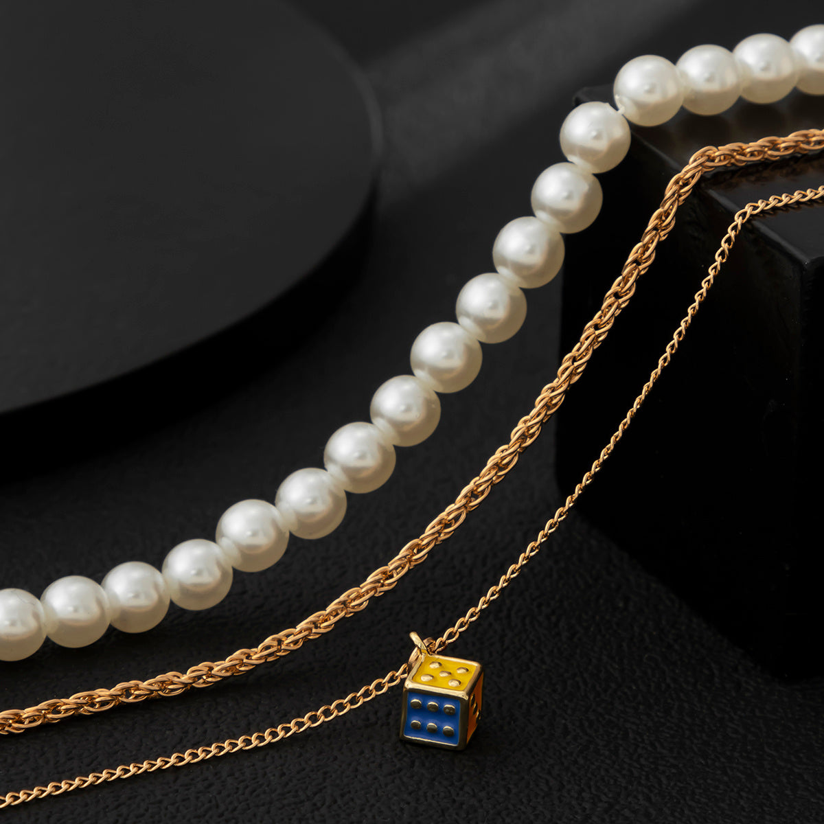 Tripple Chain 'Dice' - Superior Bracelets