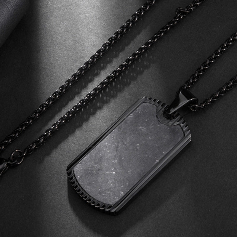 Halskette 'Pietra' | Dog Tag - Superior Bracelets