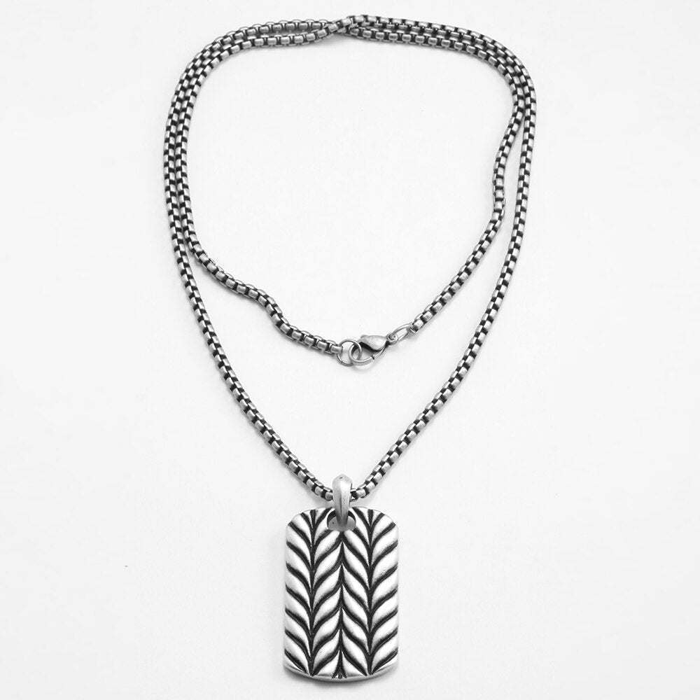 Halskette 'Grano' | Dog Tag - Superior Bracelets