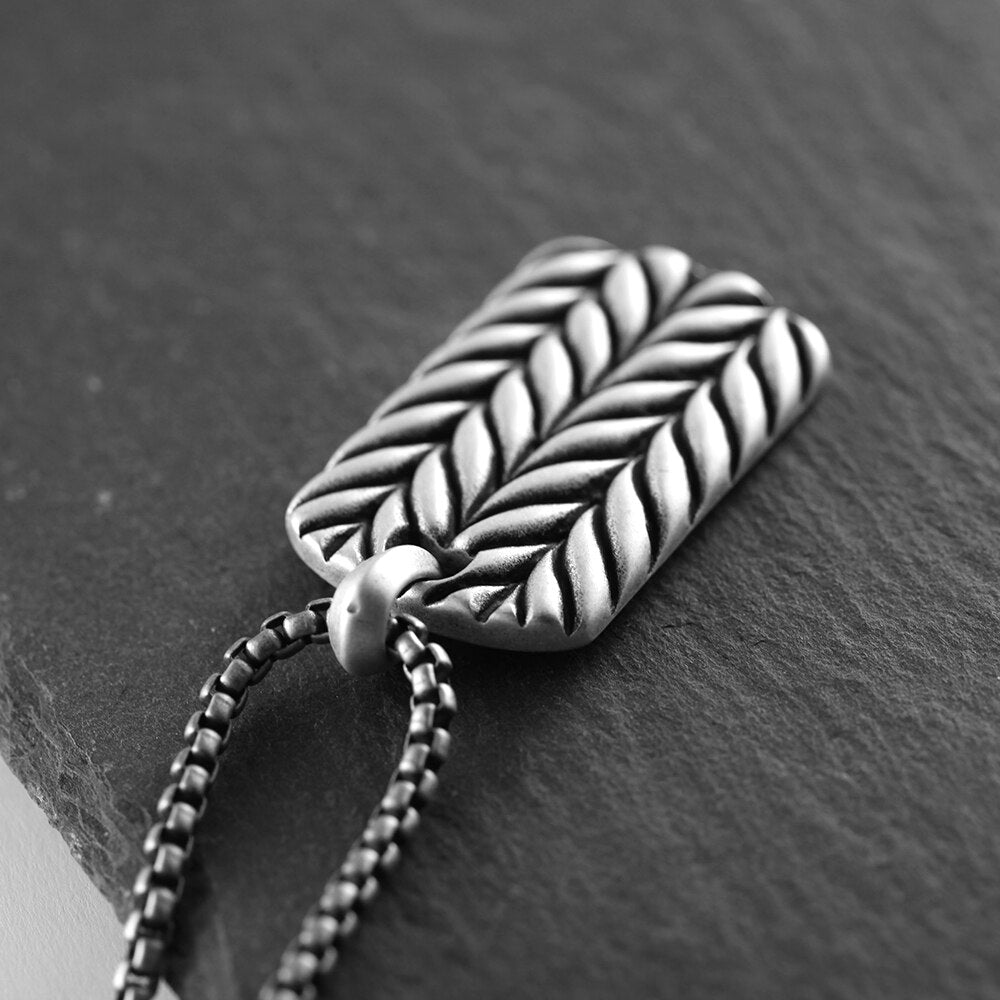 Halskette 'Grano' | Dog Tag - Superior Bracelets