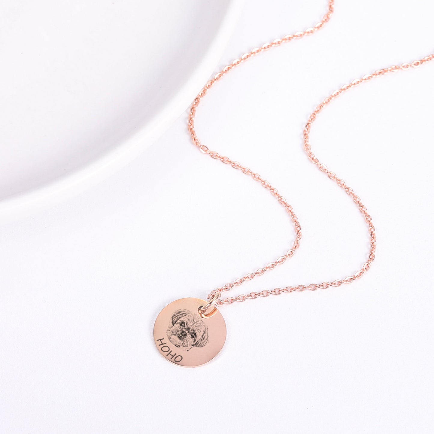 Personalisierbare Halskette 'Minimal Charm' - Superior Bracelets