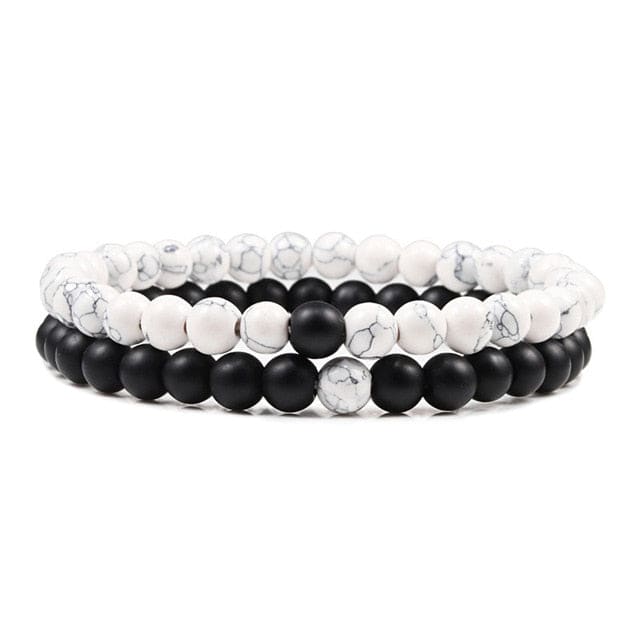 Lavaarmbänder 'White' - Superior Bracelets